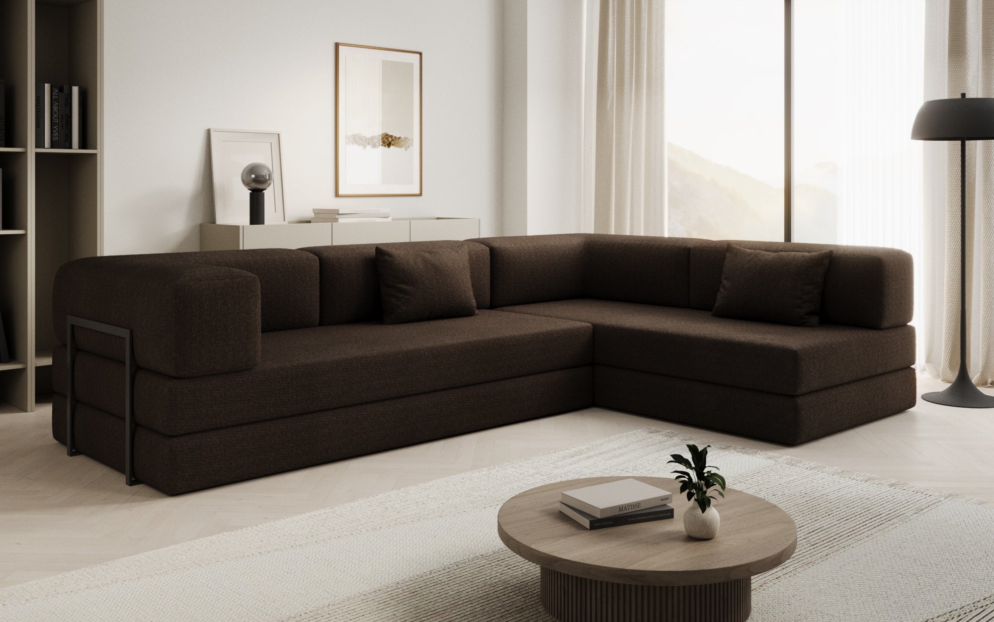 Extra Bezug fir Sofa Lazy a Bouclé