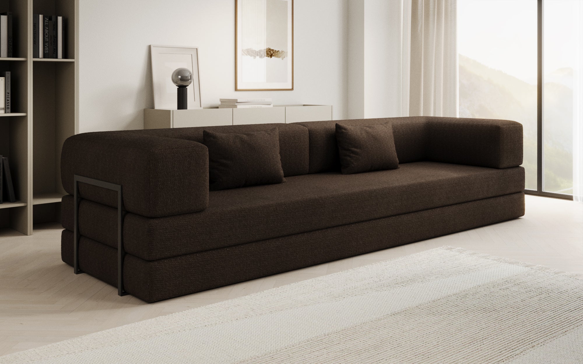 Extra Bezug fir Sofa Lazy a Bouclé