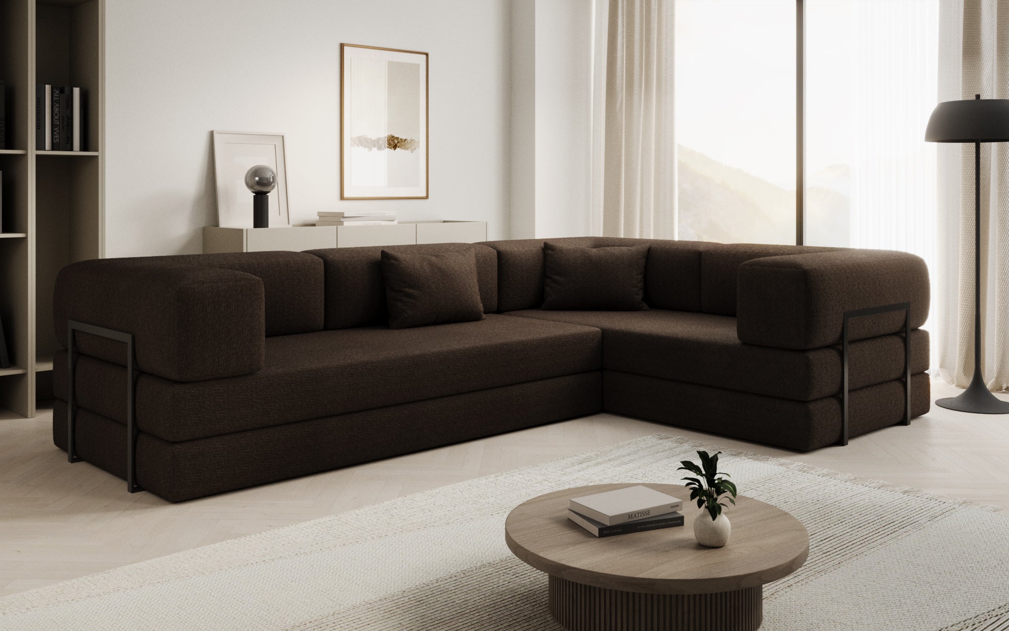 Extra Bezug fir Sofa Lazy a Bouclé