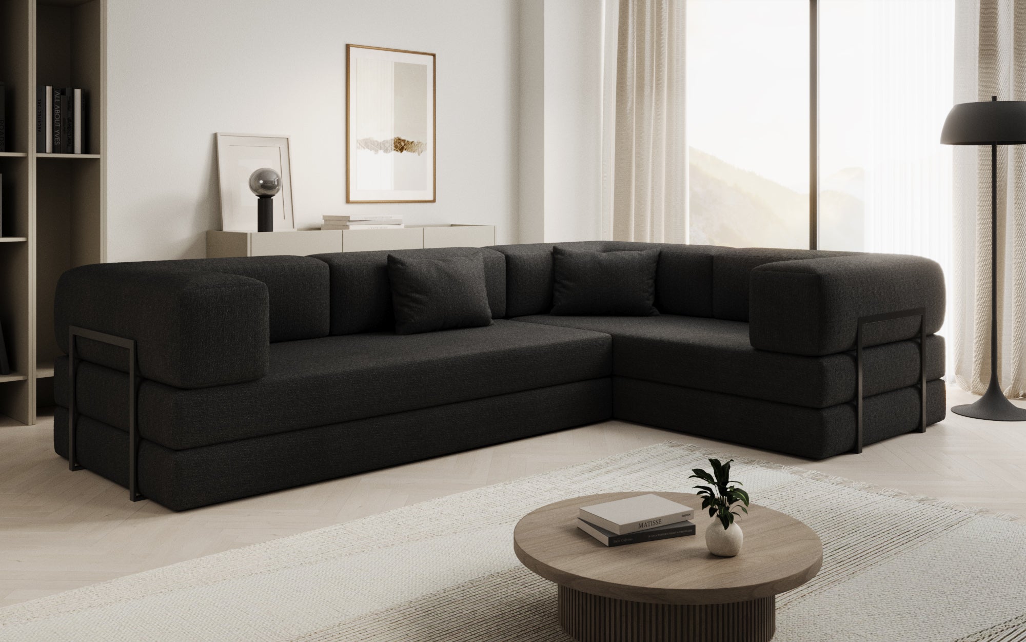 Extra Bezug fir Sofa Lazy a Bouclé