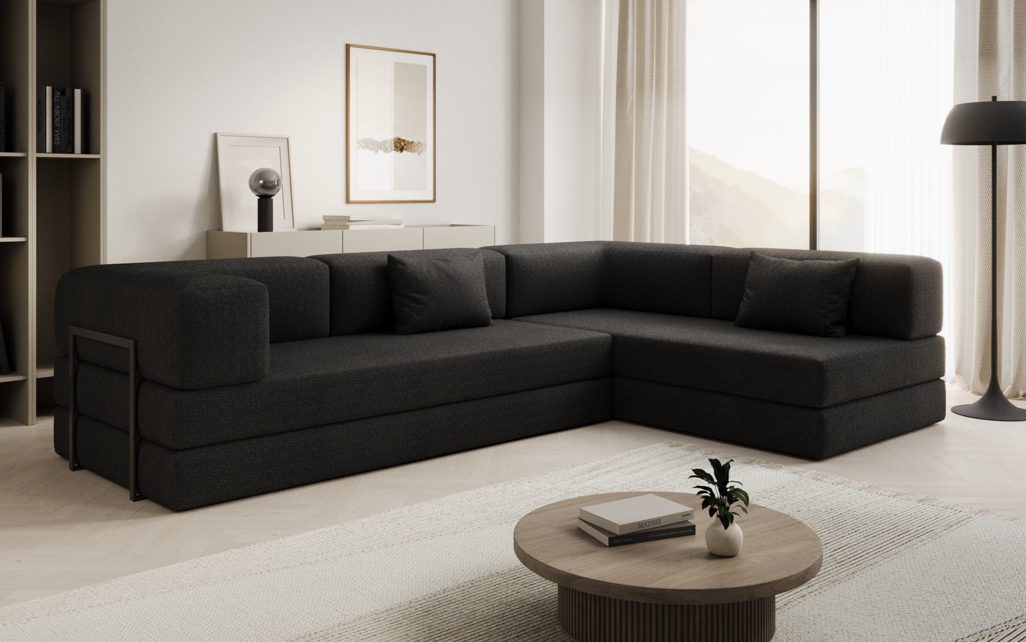 Extra Bezug fir Sofa Lazy a Bouclé