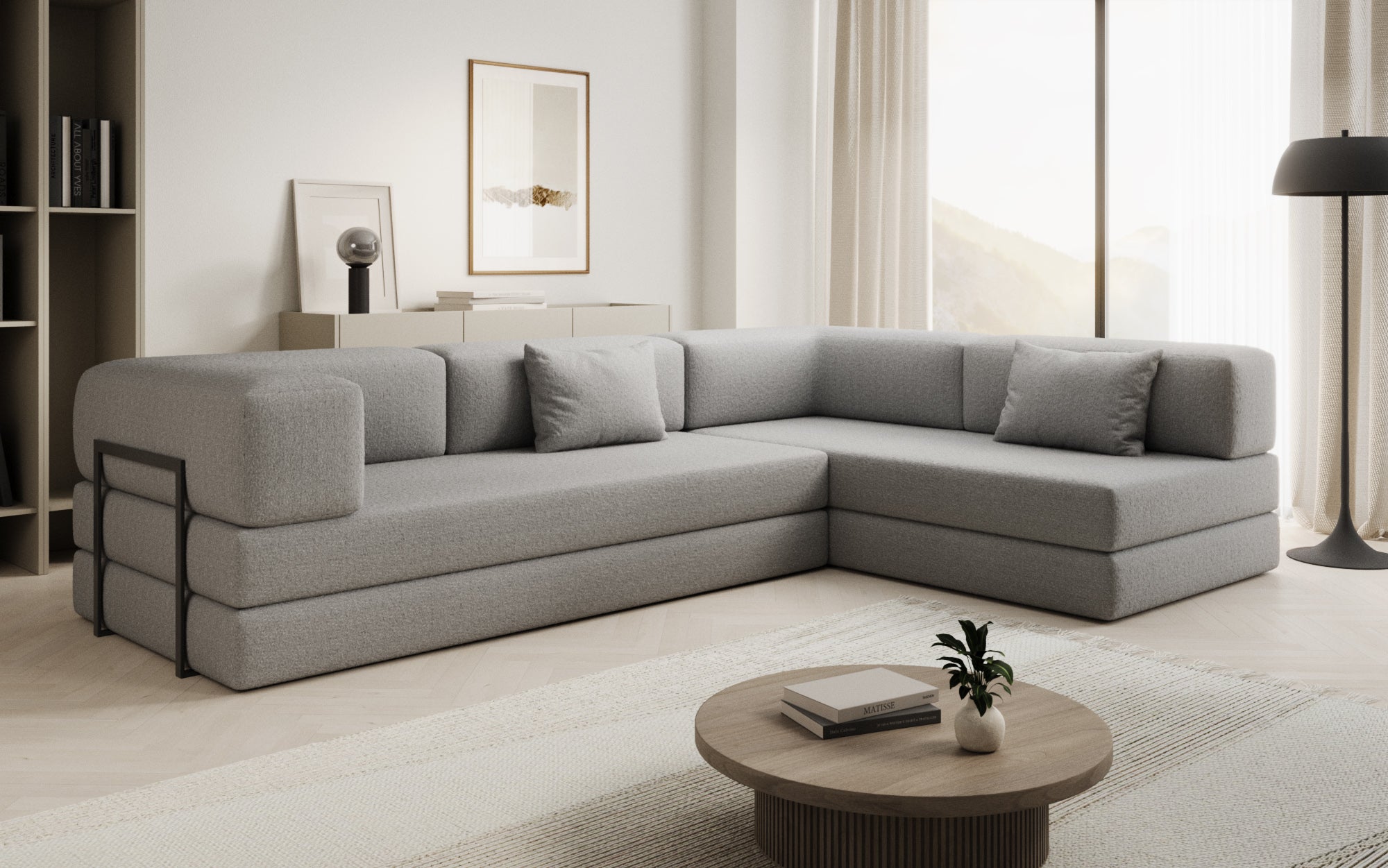 Extra Bezug fir Sofa Lazy a Bouclé