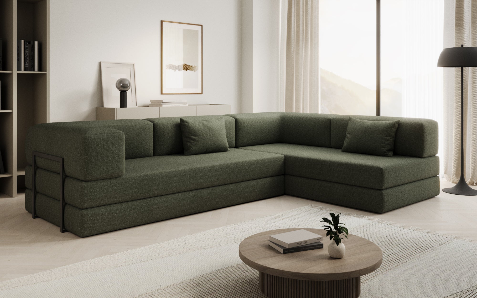 Extra Bezug fir Sofa Lazy a Bouclé