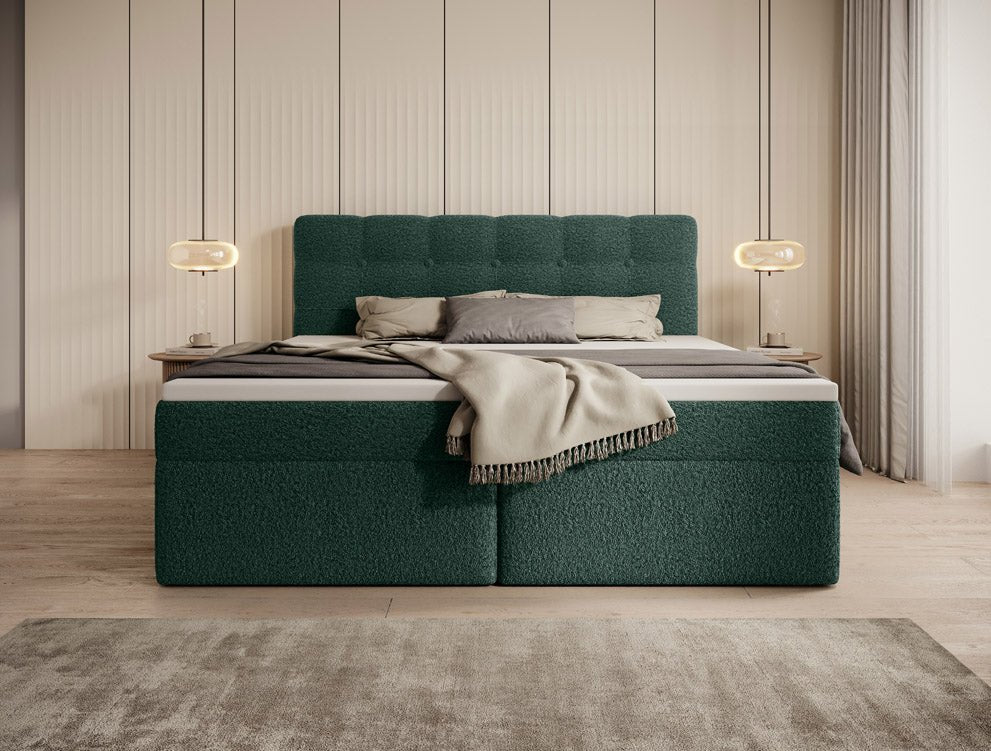 Boxspringbett Faro Frotte mat Stauraum