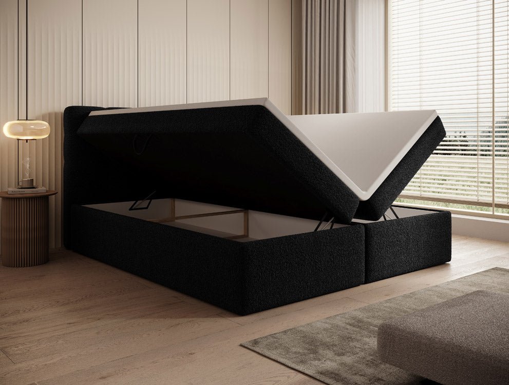 Boxspringbett Faro Frotte mat Stauraum