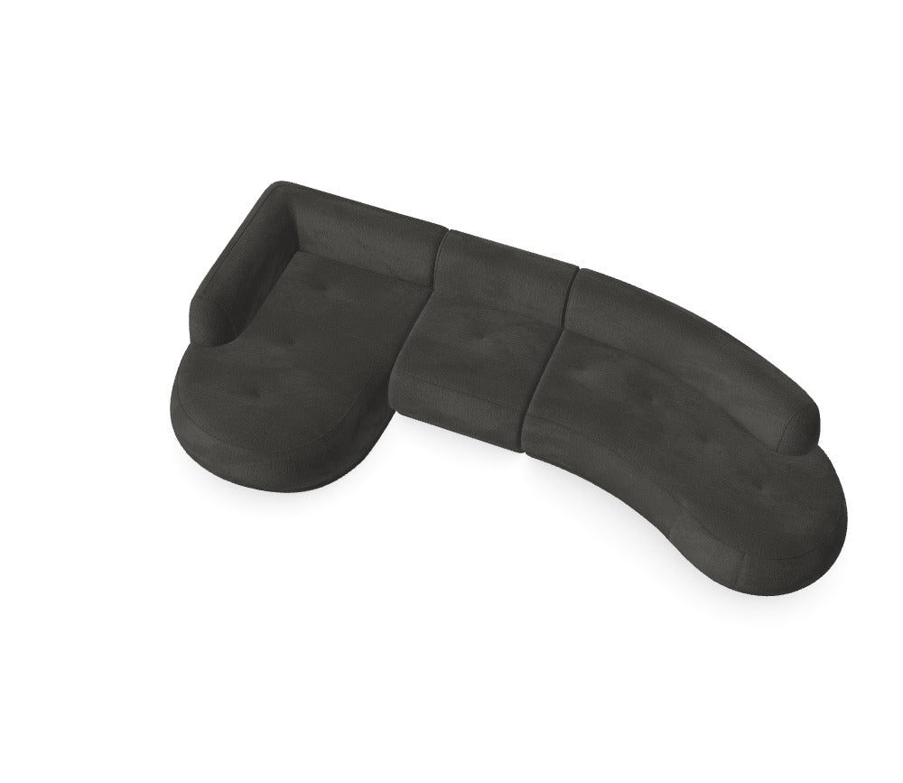 Modulares Sofa Gio - Däi Wonschkonfiguratioun M_2L4AZH