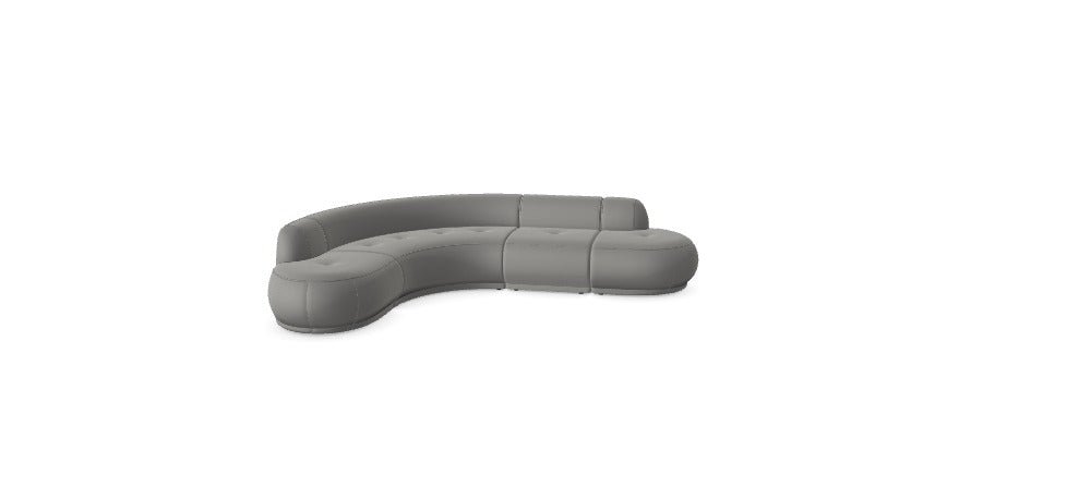 Modulares Sofa Gio - Däi Wonschkonfiguratioun M_72RLRI