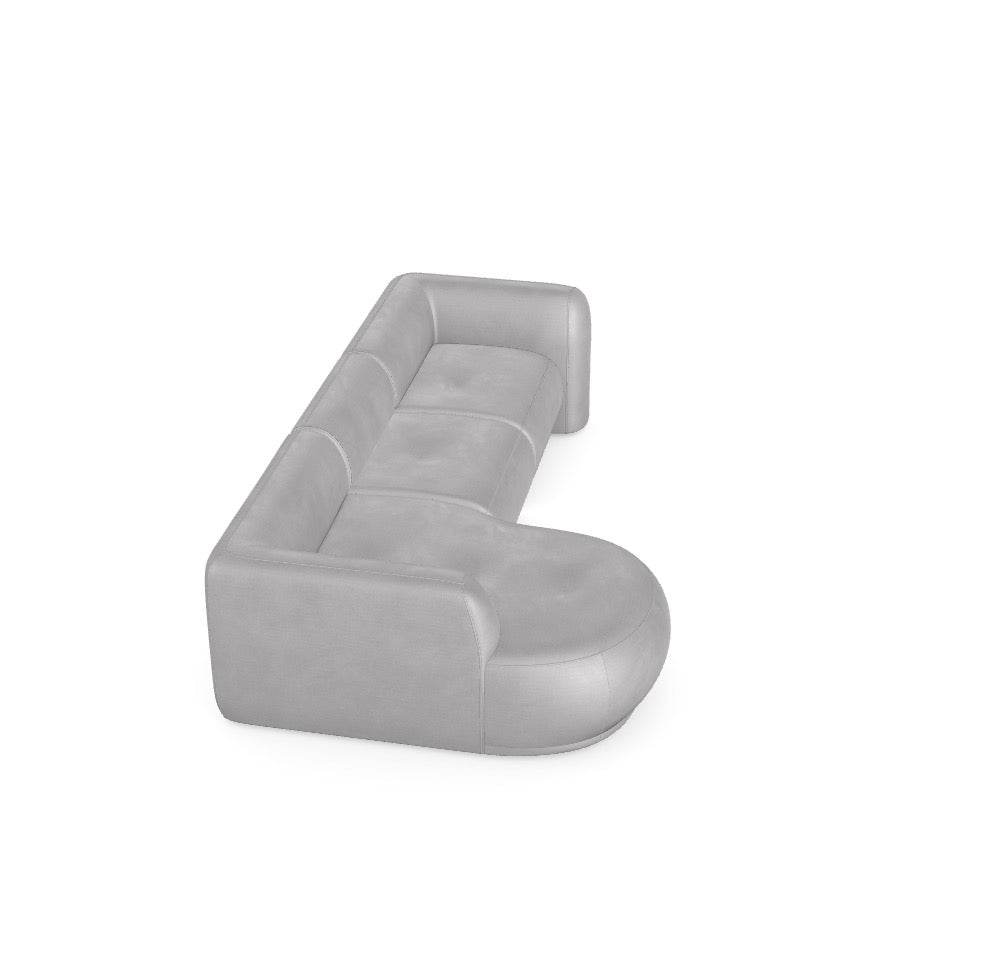 Modulares Sofa Gio - Däi Wonschkonfiguratioun M_DQBLEN