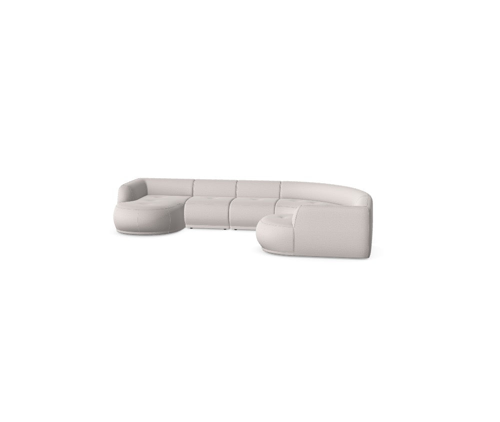 Modulares Sofa Gio - Däi Wonschkonfiguratioun M_GM1SH8