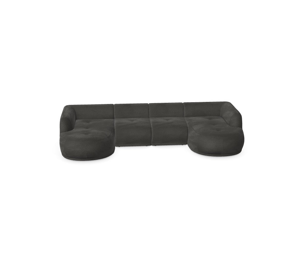 Modulares Sofa Gio - Däi Wonschkonfiguratioun M_GRRLYP