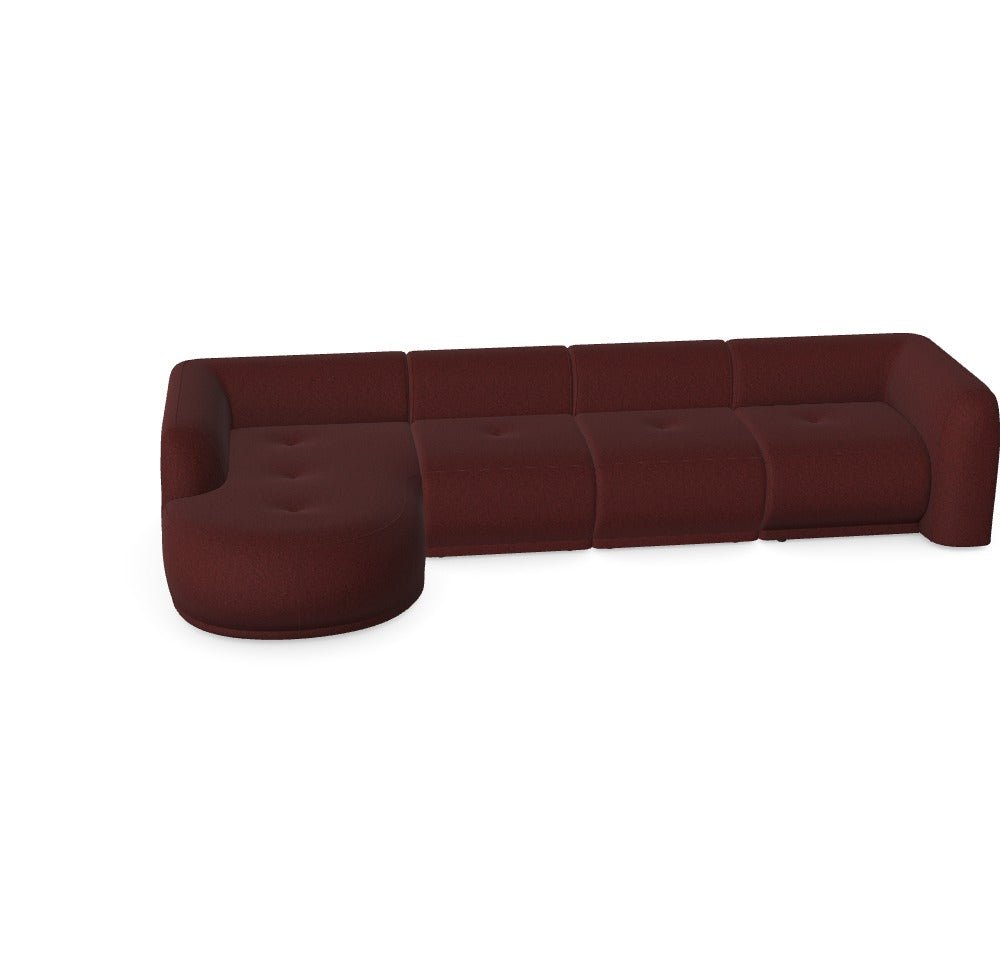 Modulares Sofa Gio - Däi Wonschkonfiguratioun M_SUOOXQ