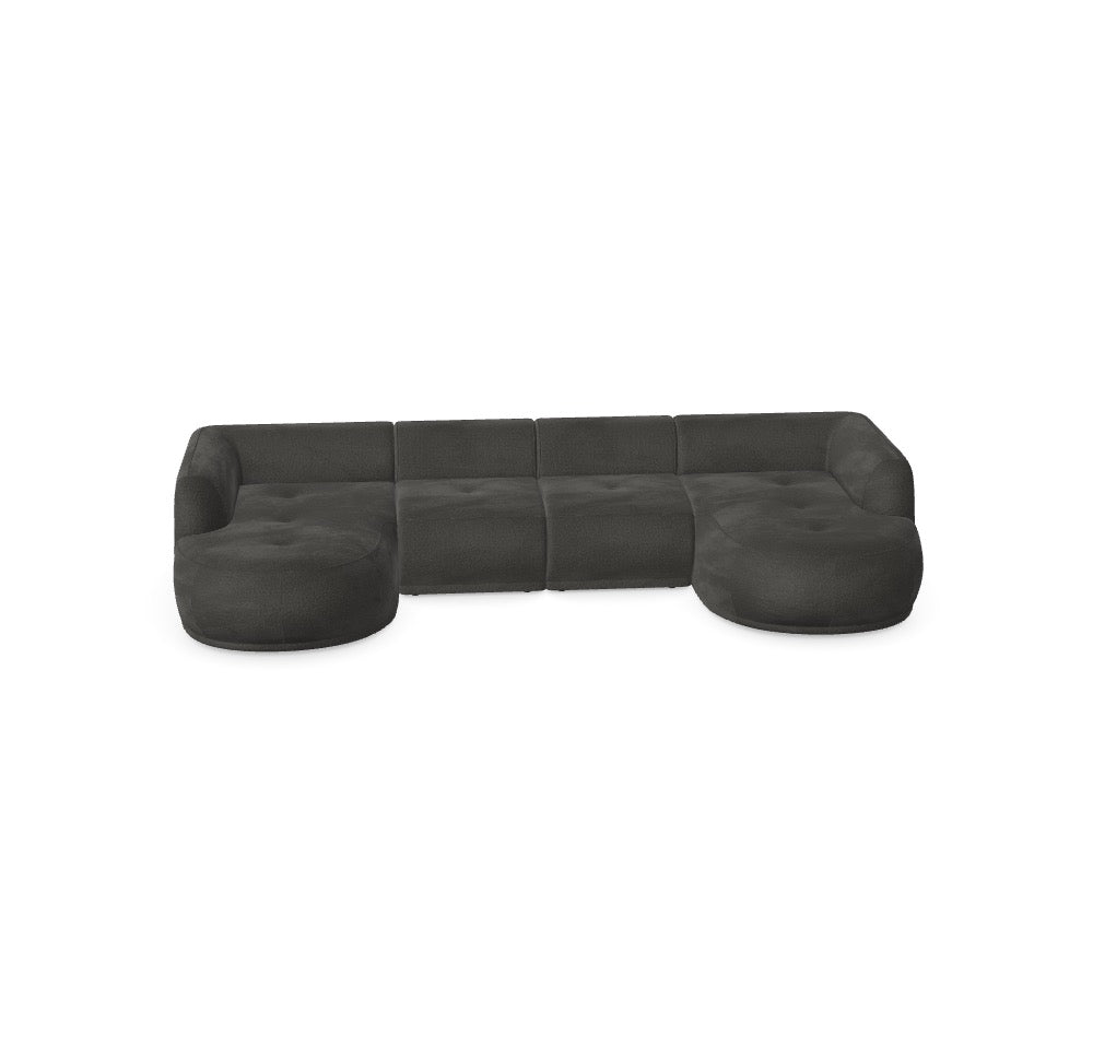 Modulares Sofa Gio - Däi Wonschkonfiguratioun M_U02B3W