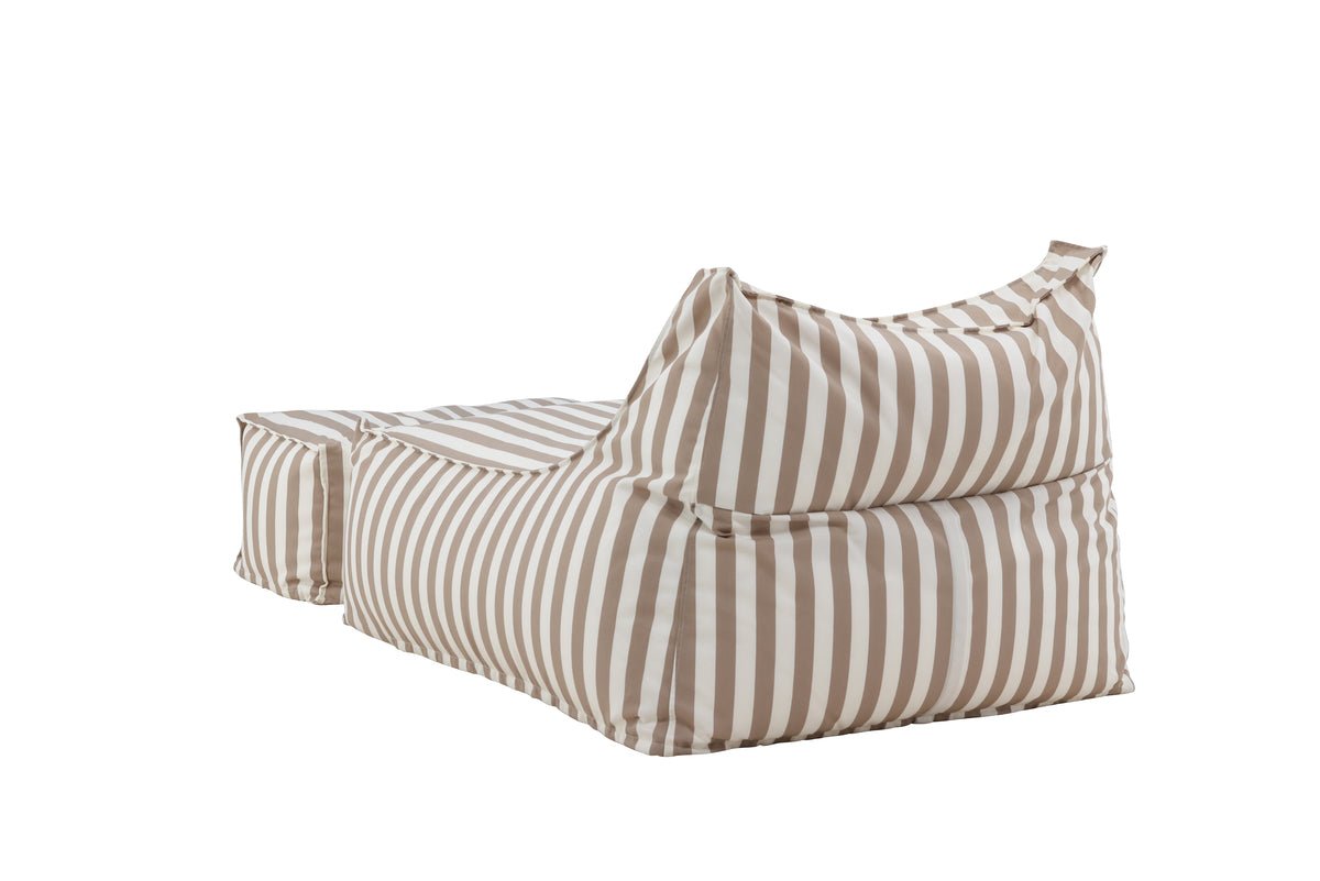 Garten- Loungesessel Hello Kombi - Wahlweise in Weiß/Braun oder Beige