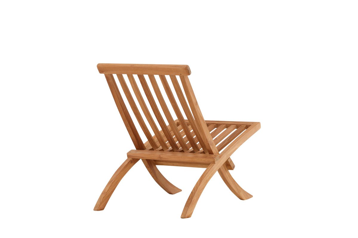 Garten- Loungesessel June - Aus Teakholz in Natur-Optik