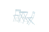 Garten Loungeset Elion – 3-teiliges Set mit rundem Tisch in 3 Farben