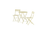 Garten Loungeset Elion – 3-teiliges Set mit rundem Tisch in 3 Farben