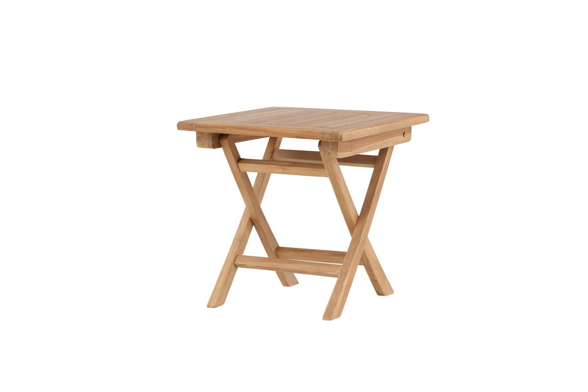 Gartentisch Lino - Quadratischer Café-Tisch aus massivem Teakholz