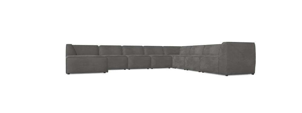Modulart Sofa Hugg - Deng Wonschkonfiguratioun 26VFBB