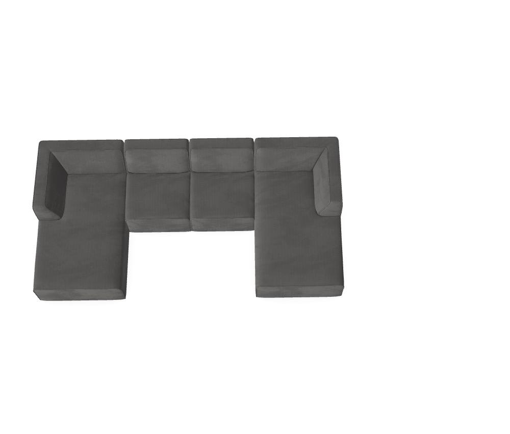 Modulart Sofa Hugg - Deng Wonschkonfiguratioun DSJ7D4