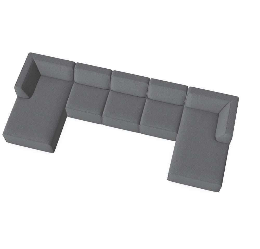 Modulart Sofa Hugg - Deng Wonschkonfiguratioun HJ0E35