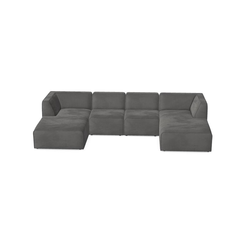 Modulares Sofa Hugg - Deine Wunschkonfiguration L3BN0Z