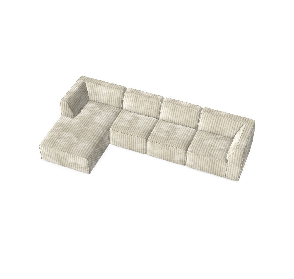 Modulares Sofa Hugg - Däi Wonschkonfiguratioun M_4PMX6C