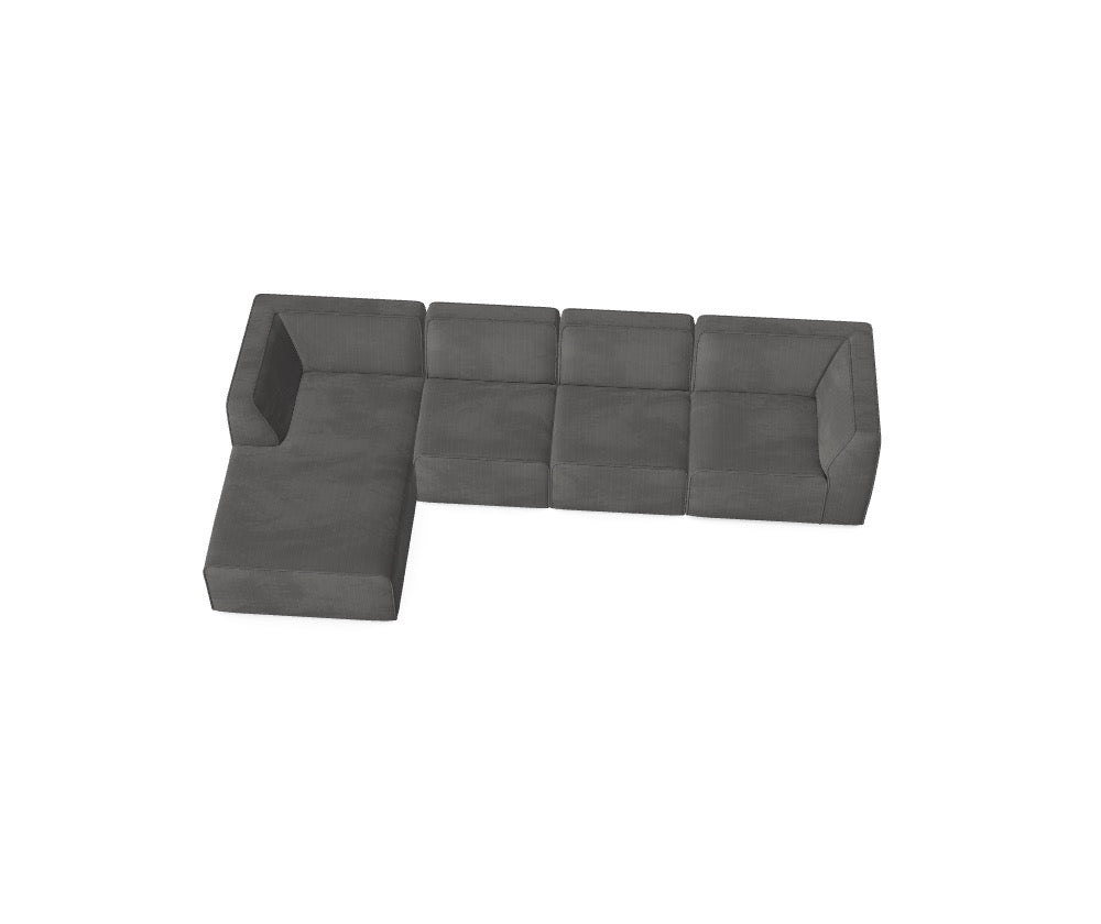 Modulares Sofa Hugg - Deine Wunschkonfiguration M_AHSW1P