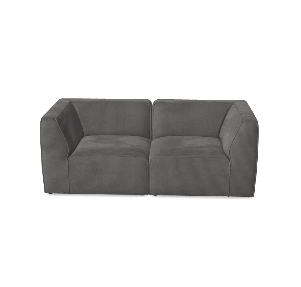 Modulares Sofa Hugg - Däi Wonschkonfiguratioun M_BXKSFK