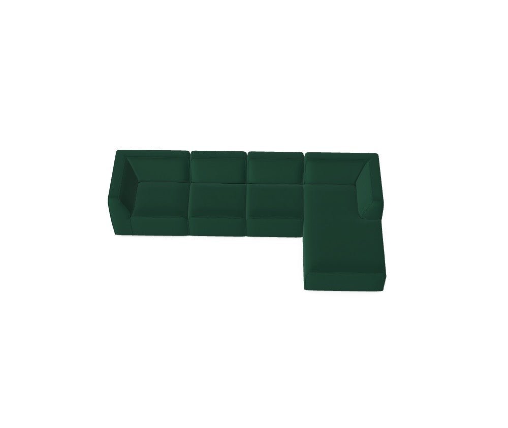 Modulares Sofa Hugg - Däi Wonschkonfiguratioun M_MUIXNH