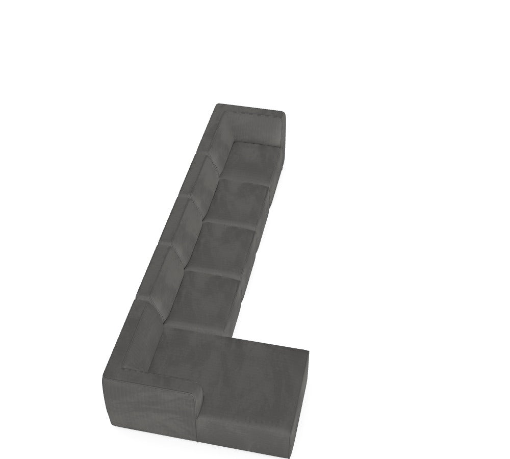 Modulares Sofa Hugg - Däi Wonschkonfiguratioun M_TFYHIB