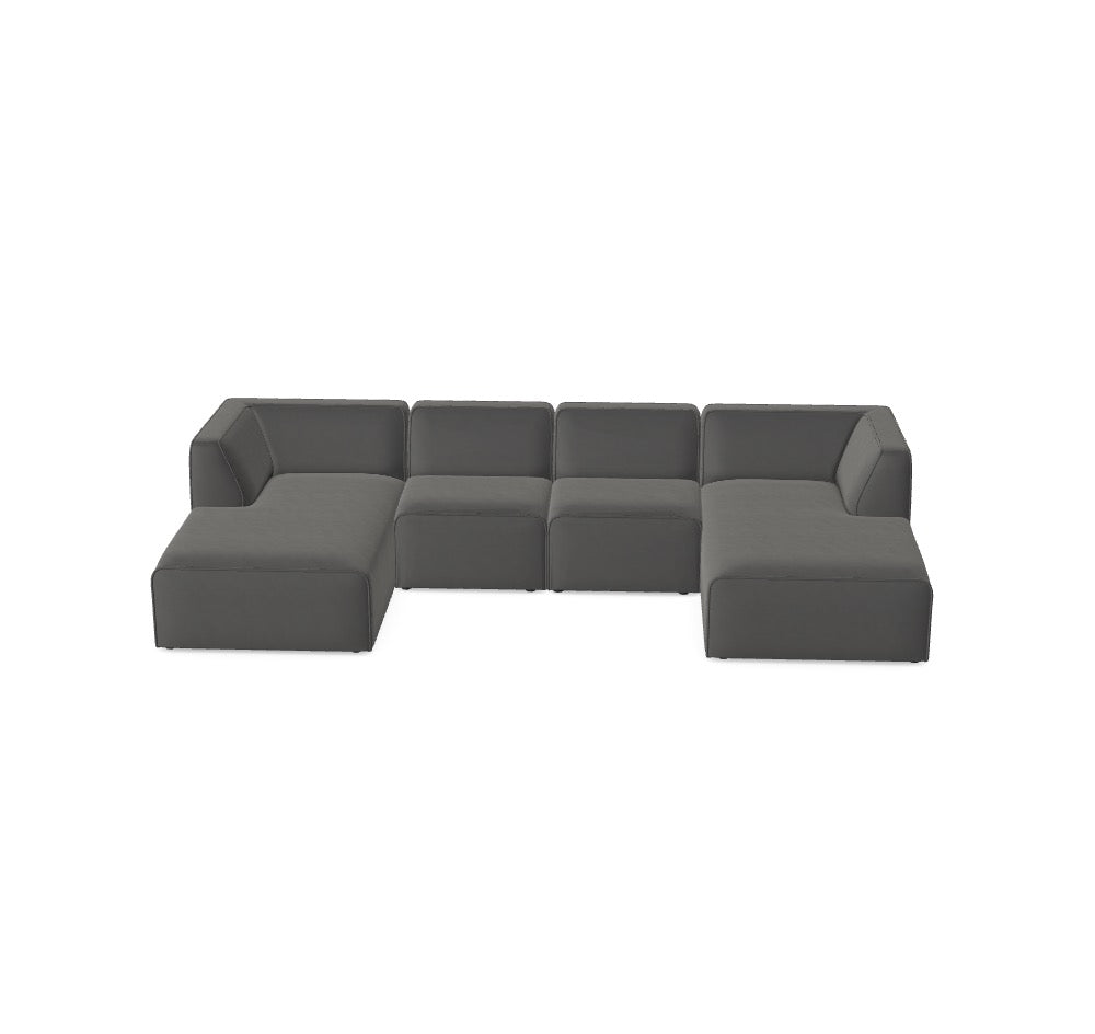 Modulares Sofa Hugg - Däi Wonschkonfiguratioun M_XWRXCU