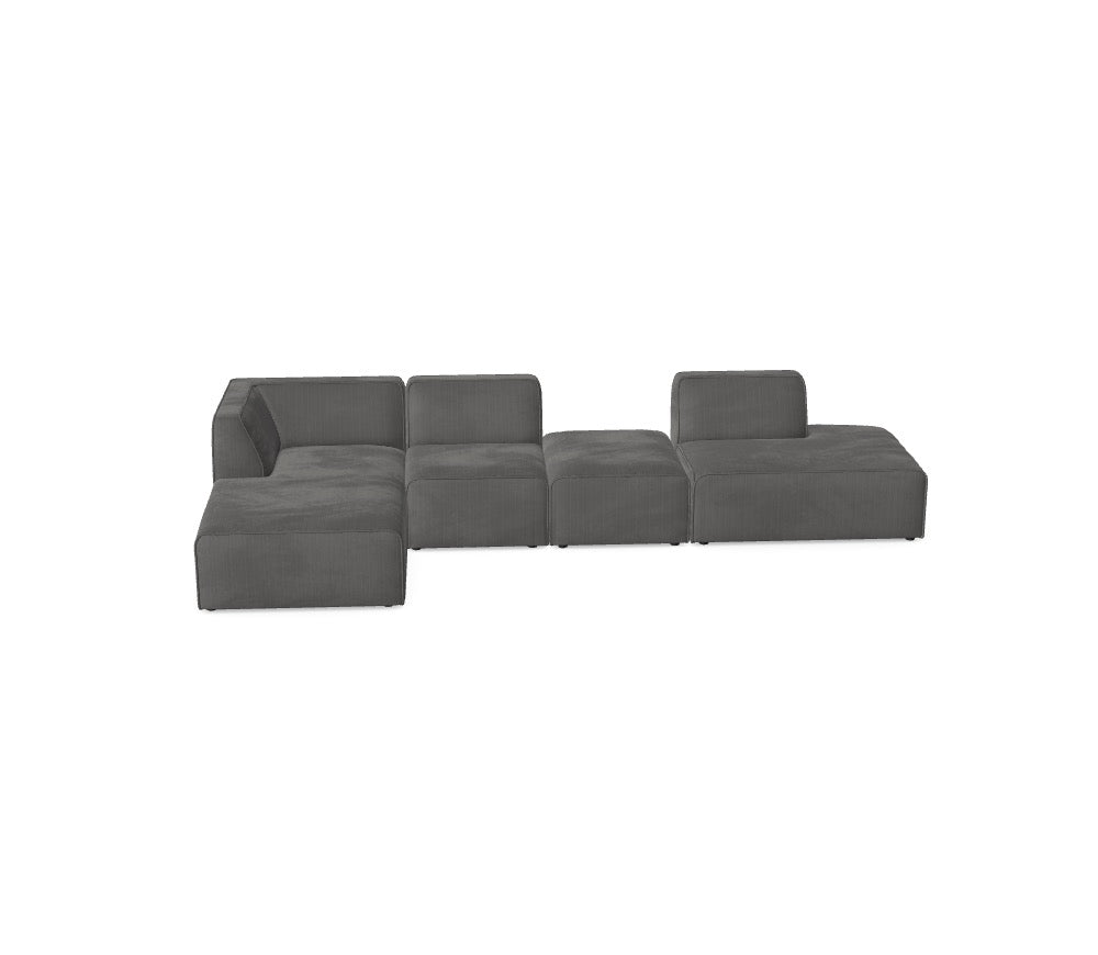 Modulares Sofa Hugg - Däi Wonschkonfiguratioun M_ZOZAYK