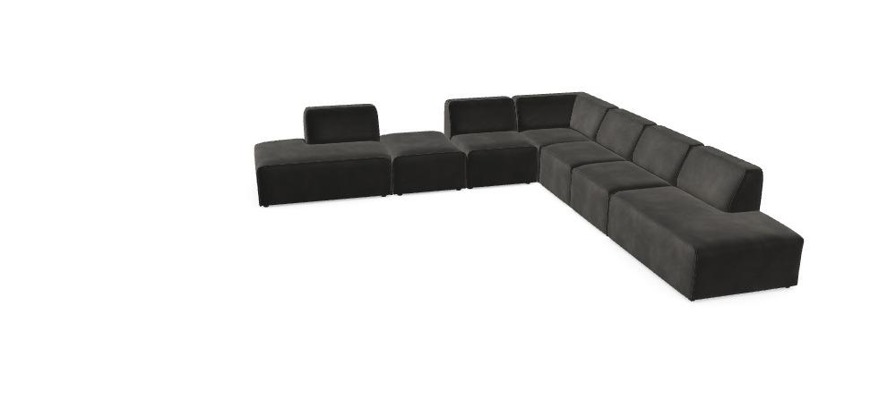 Modulart Sofa Hugg - Deng Wonschkonfiguratioun RXTECX