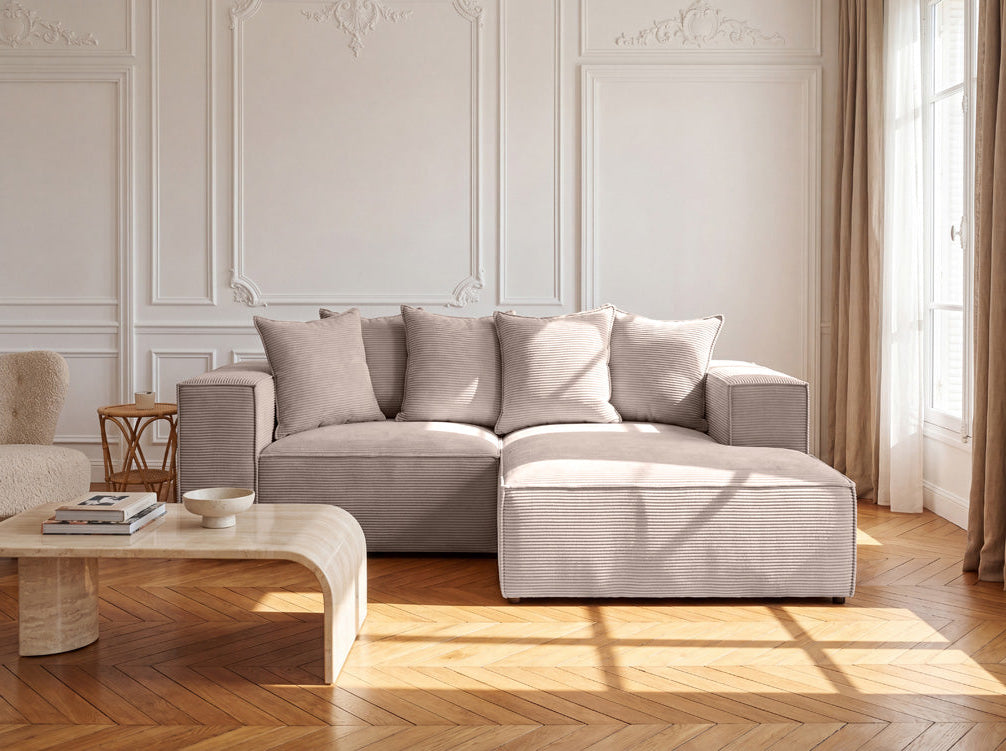 Designer-Ecksofa Largo Mini a Cord