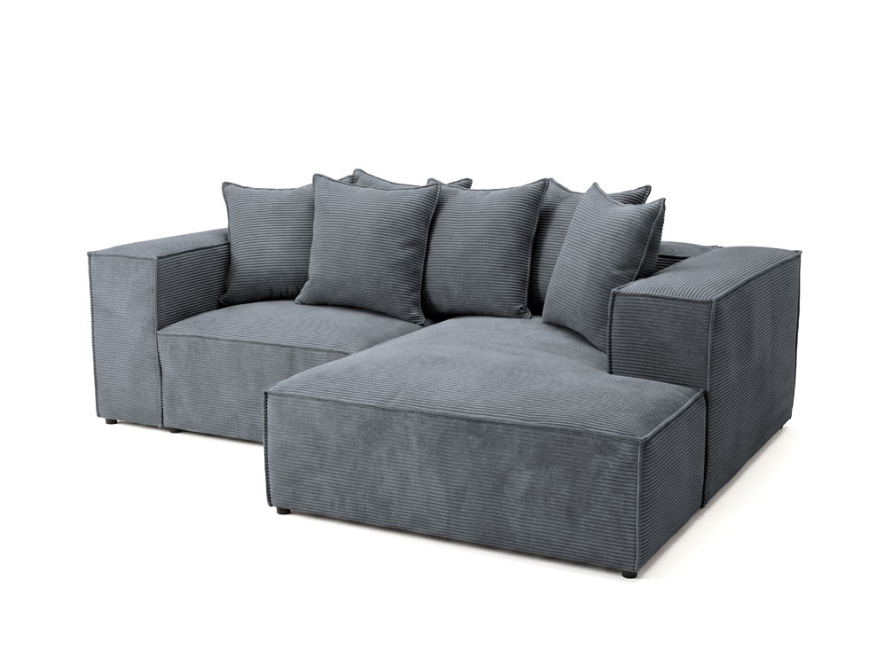 Designer-Ecksofa Largo Mini a Cord