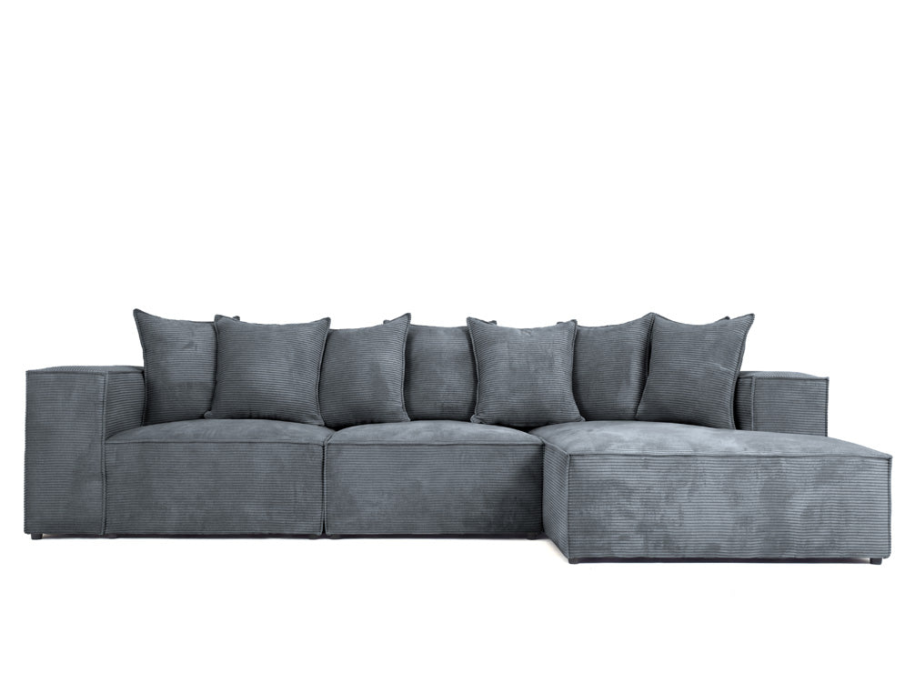 Designer Ecksofa Largo in Cord
