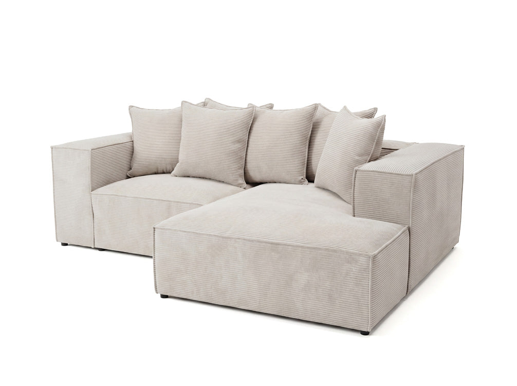 Designer-Ecksofa Largo Mini a Cord