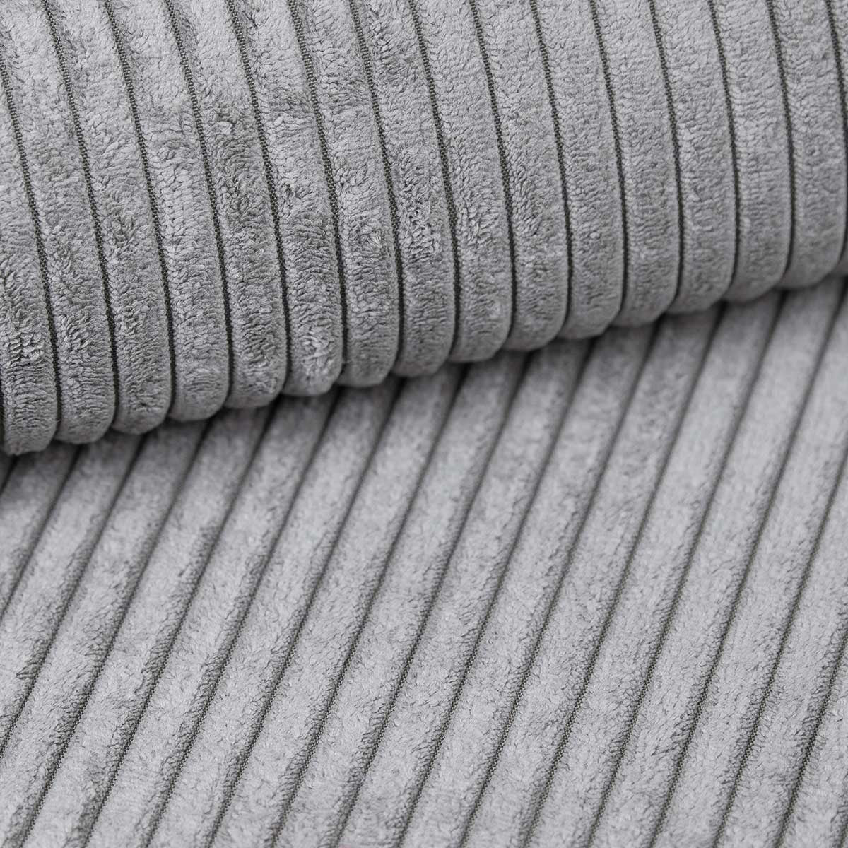 Designer Sofa Lazy 3 Sëtzer aus Cord