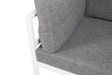 Loungesessel Sofi - Eckmodul mit Kissen für den Außenbereich