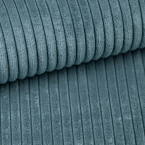 Designer Sofa Denver Cord mat Schloof- a Klapfunktioun