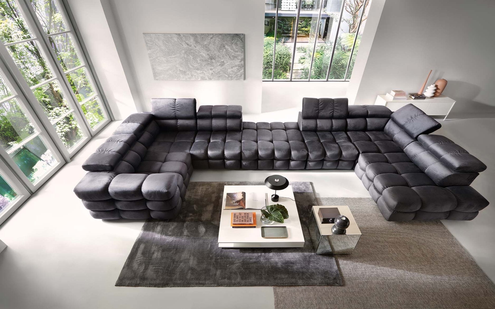 Modulart Sofa Buffalo fir selwer ze konfiguréieren