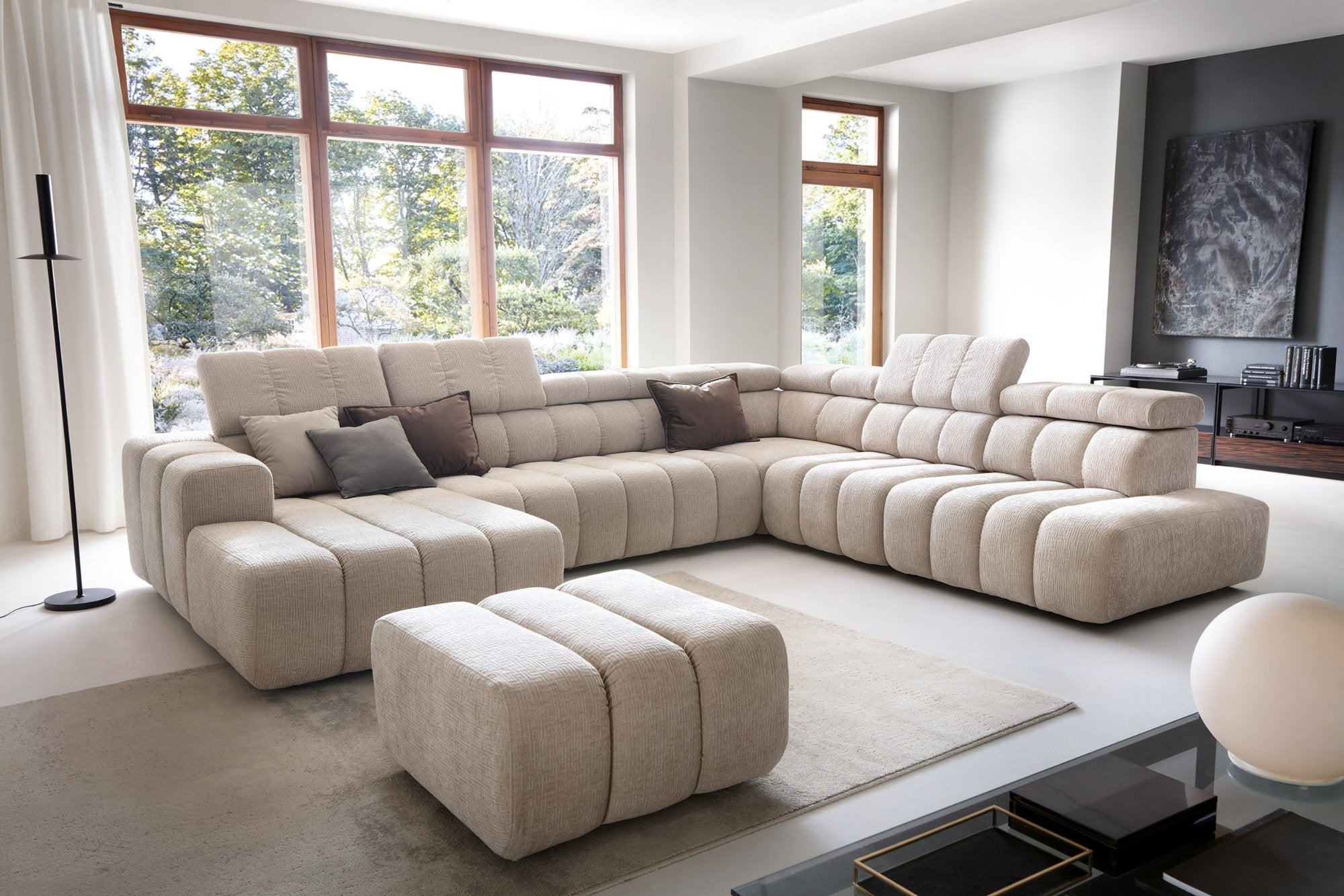Modulart Sofa Zürich fir selwer ze konfiguréieren