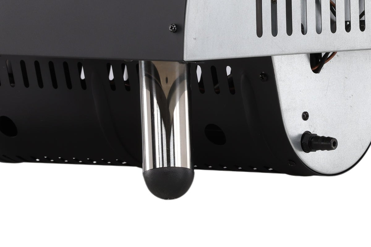 Pizzauewen Neapel - aus Stol, Edelstahl an Keramik a Schwaarz