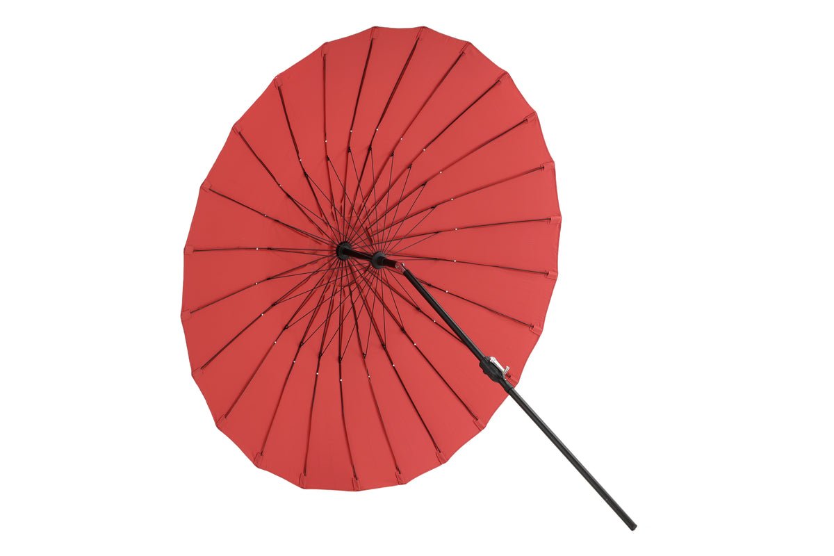 Sonnenschirm Rivierra – Ø270 cm in der Farbe Rot