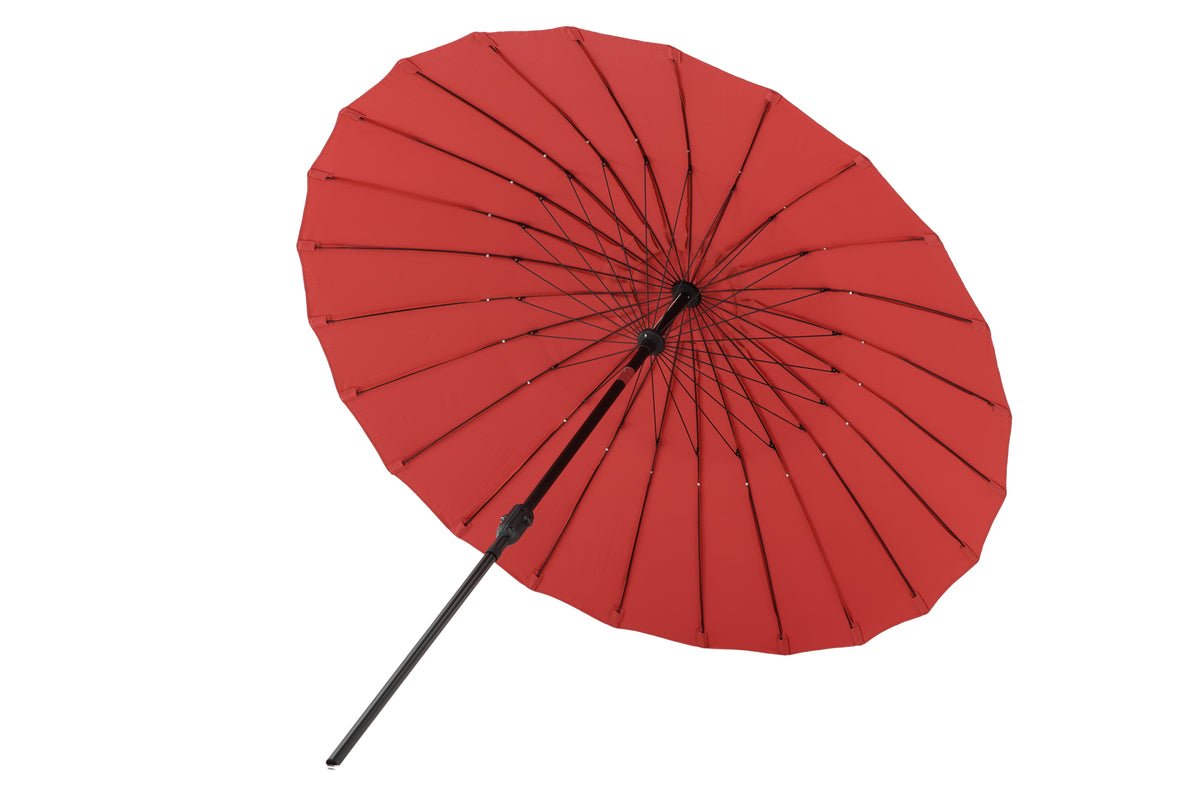 Sonnenschirm Rivierra – Ø270 cm in der Farbe Rot
