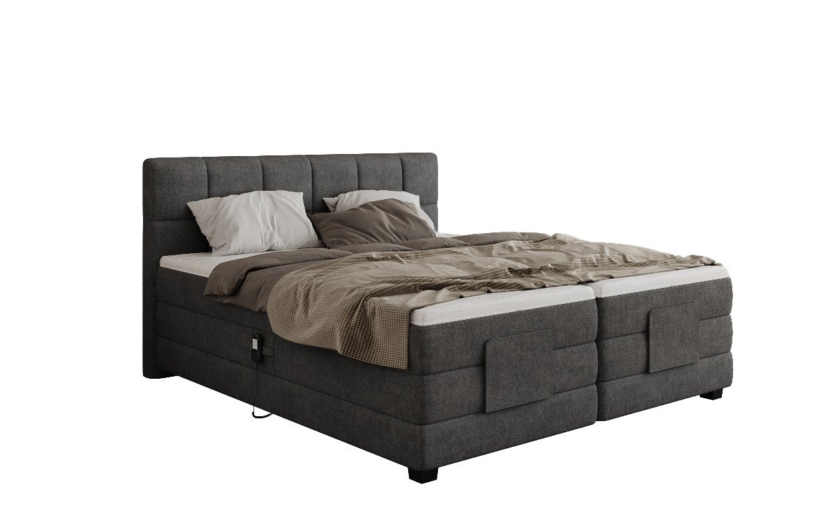 Boxspringbett Monaco - elektresch verstellbar a Stoff
