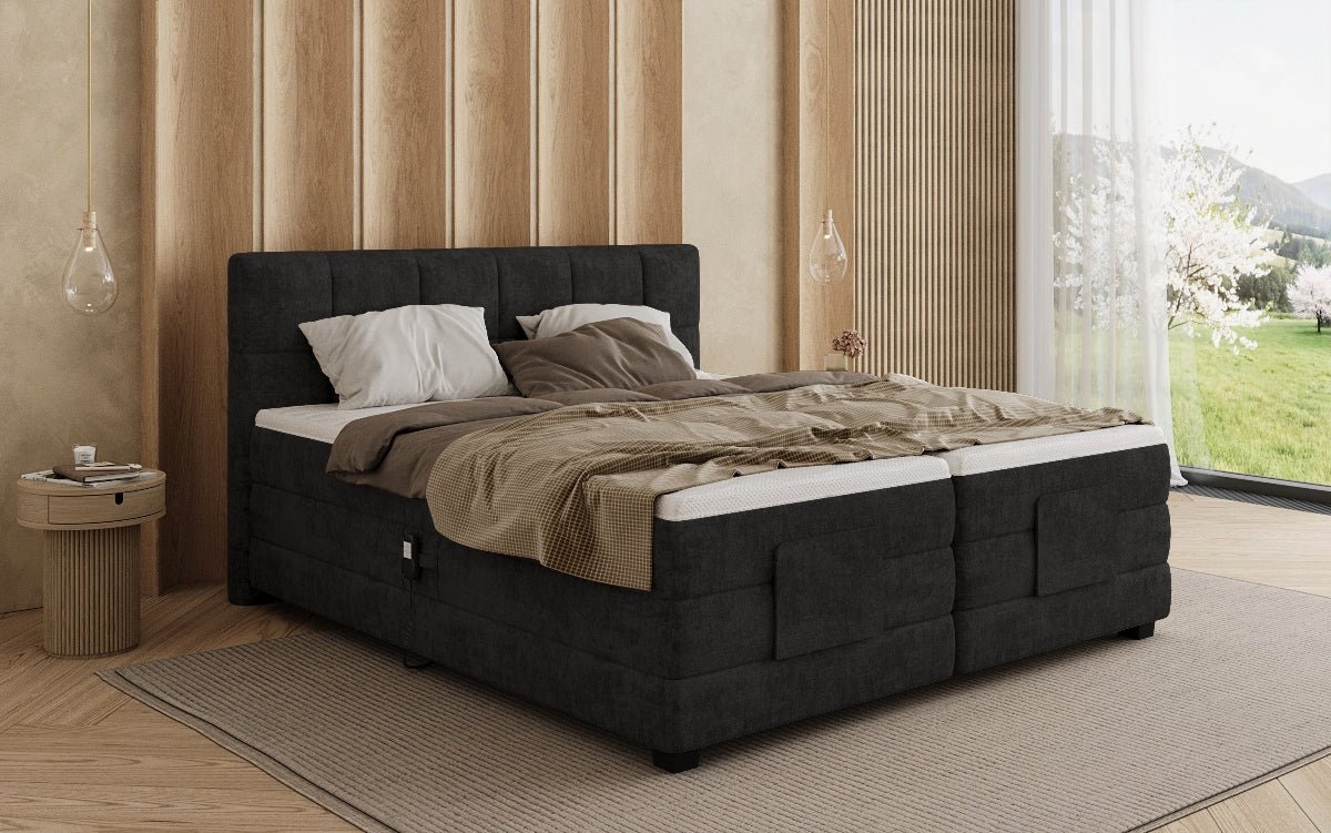 Boxspringbett Monaco - elektresch verstellbar a Stoff
