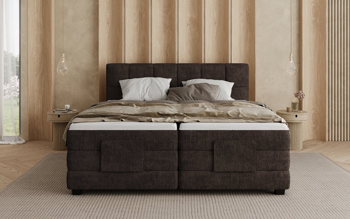 Boxspringbett Monaco - elektresch verstellbar a Stoff