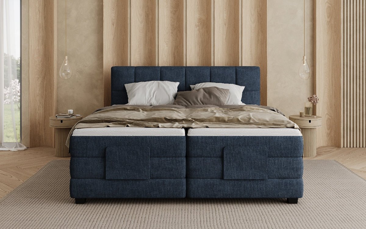 Boxspringbett Monaco - elektresch verstellbar a Stoff