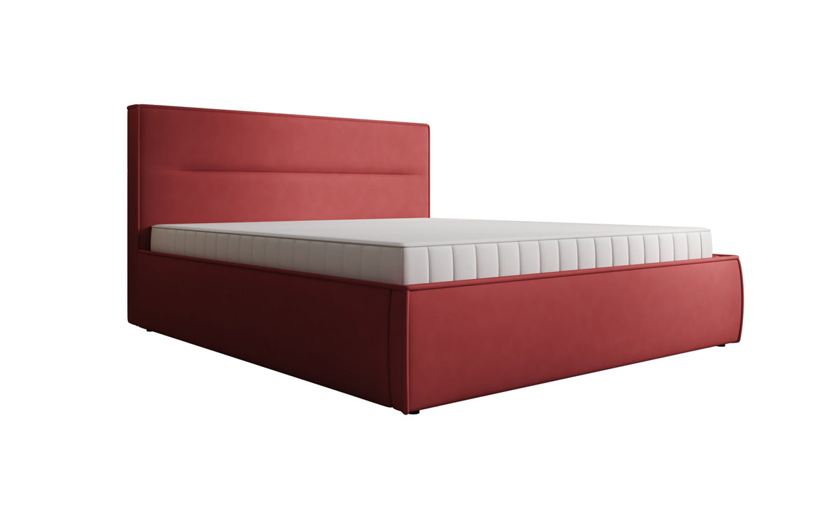 Designer Polsterbett Merry Stoff mit Stauraum